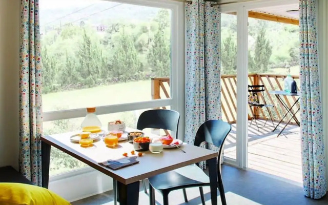 Charming Mobile Home in Sachsenburg With Garden