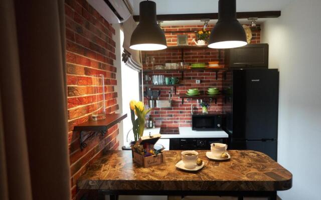 Apartment on Pobeda 4 with sauna