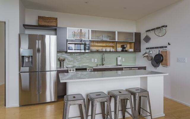 Luxe Downtown Penthouse with City Skyline Views