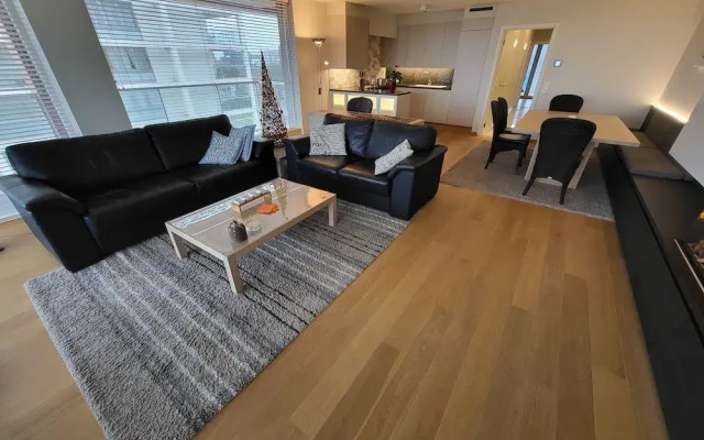 Spacious Apartment With Large Terrace Parking in Ostend