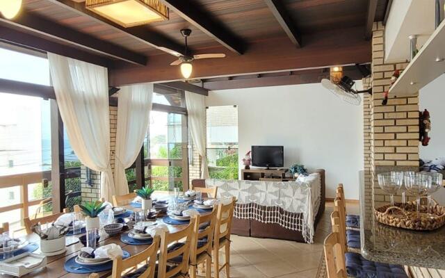 1084 Casa da Lagoinha com vista para o mar