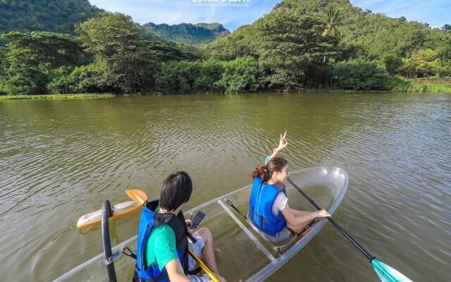 Blue Sky Raft at Kanchanaburi