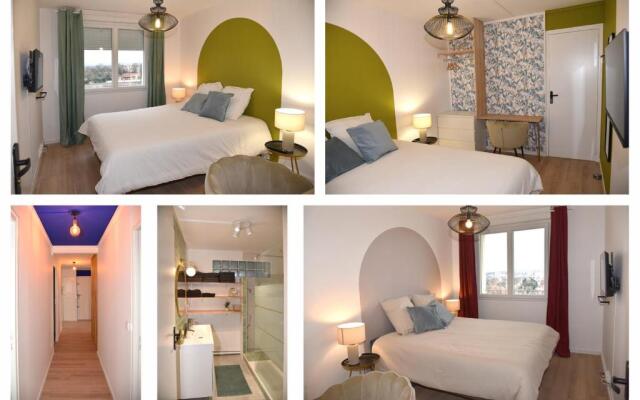 Appartement Troyes - 3 Bedrooms Parking Free Netflix