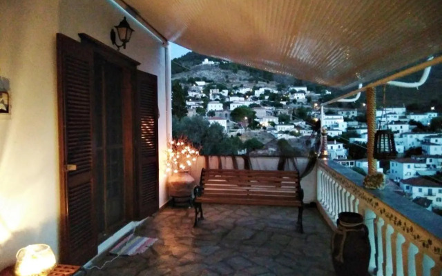 Panoramic Views Home in Hydra, Greece