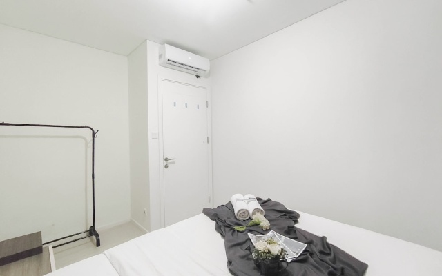 White Tone 1Br For 2 Pax At Parahyangan Residence – Guest Rooms – Bandung