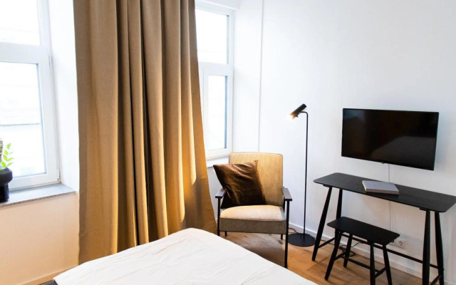 Stilvolle Wohnung mit ruhig gelegenem Balkon