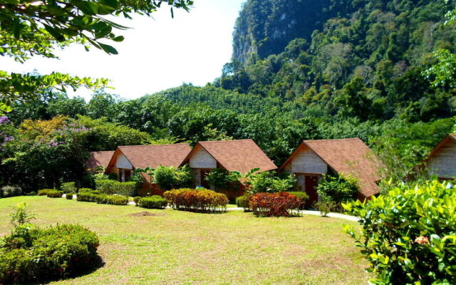 Cliff And River Jungle