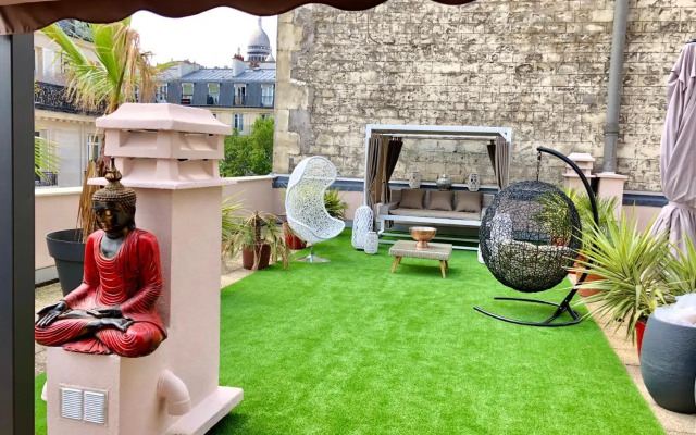 LUXURY FLAT WITH ROOFTOP TERRACE - Paris 18