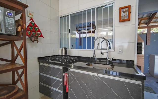 Casa pet Friendly c Churrasqueira em Boraceia