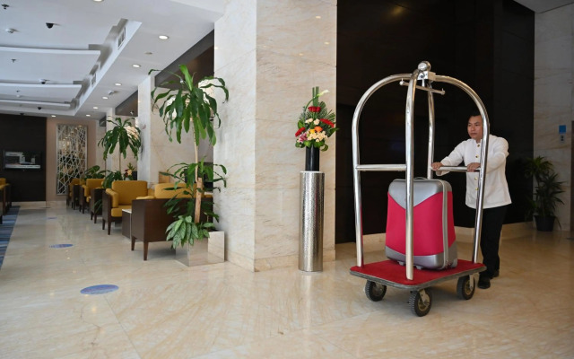 Harbour Suites Hotel from Holiday Gulf Hotel