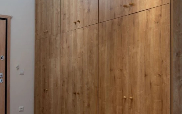 Contemporary Apartment made of Wood and Stone