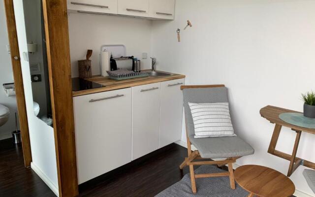 Tiny House oder Ferienwohnung auf der Sunset Marina