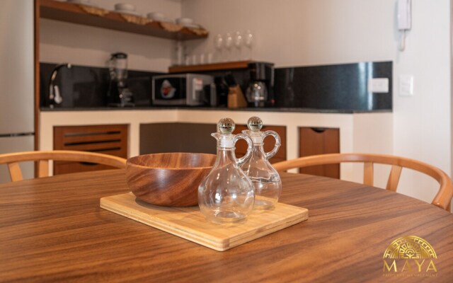 NHOA 102A Lux 2BR Condo Plunge Pool in Aldea Zama