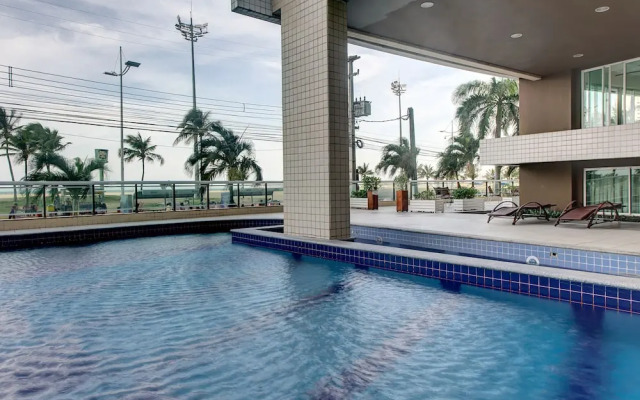 Sea View Praia de Iracema 2 Bedrooms 5 People 200mb Wifi By DM Apartments