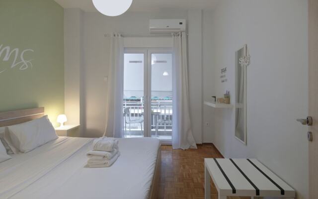 Cozy Athenian 1br: Pistachio Charm