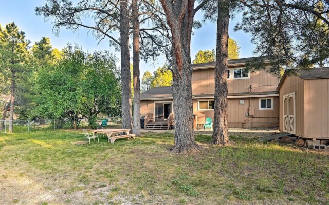 Flagstaff Retreat w/ Large Yard, Balcony & Views!