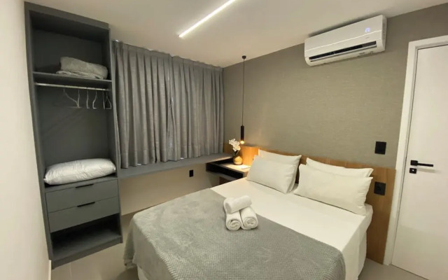 Bela Hospedagem - Mahalo Flats a 80m da praia