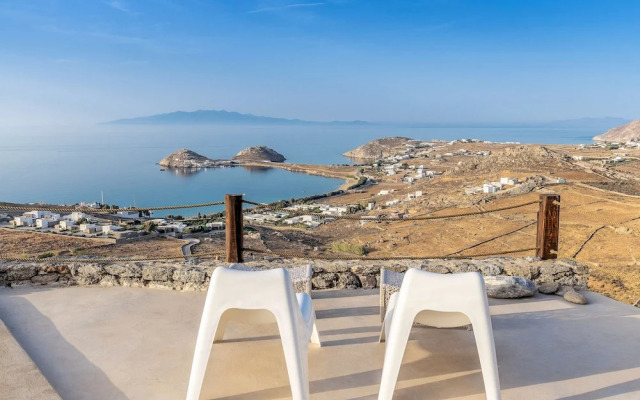 Seaview Villa Galanos at Kalafatis Beach