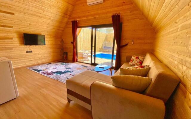 Wonderful Bungalow with Private Pool, Garden and BBQ in Fethiye