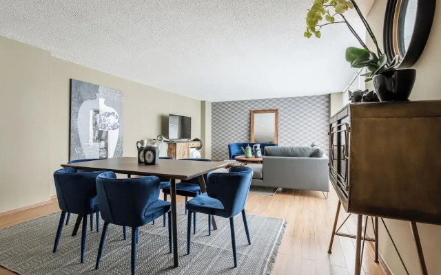 3BR Polanco Condo -elevator -parking-washer/dryer