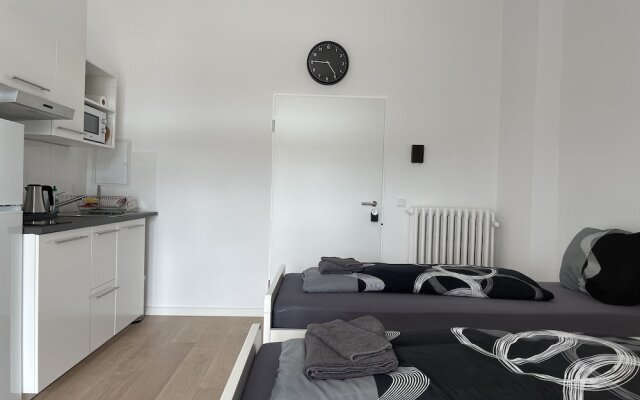 Two-bed studios for fitters