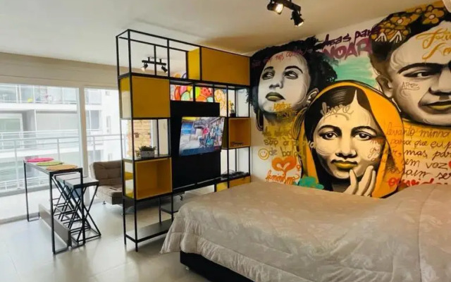 Flat Libertad, 404 A, com vaga de garagem