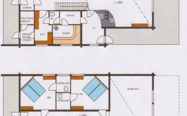 Holiday Home Rukajärven kelopirtit puolukka