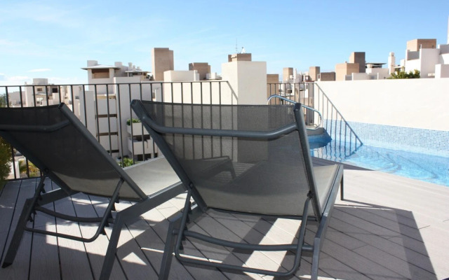 Penthouse With Private Pool Near Beach