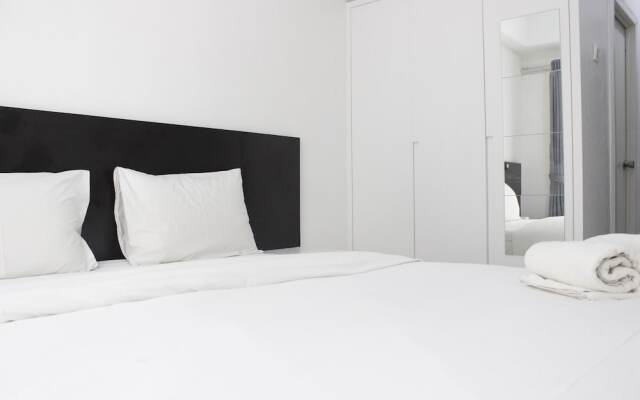 Monochrome Style Studio Room @Grand Asia Afrika Apartment