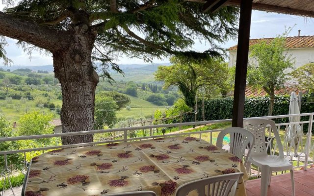 TOSCANA TOUR - Casa Bianca Villa swimming pool with sea view, fenced garden, barbecue