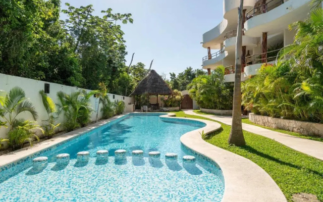 Selva 202 Kaax ná Confortable 1Bd Apt (100mb WIFI).