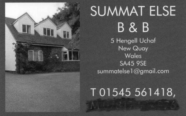 Summat Else B & B