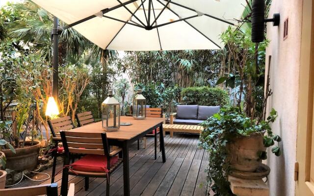 3P en rez de jardin d'un maison bourgeoise