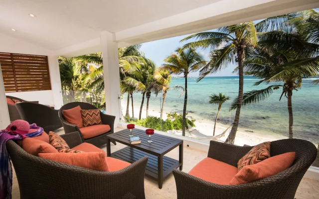 Beachfront W Private Staff in Gated Community