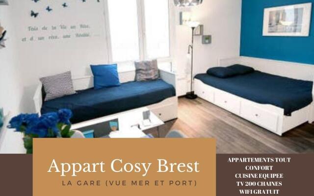 Appart Cosy Brest vue mer