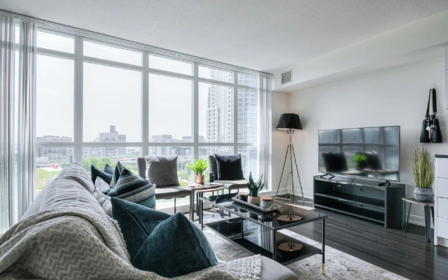 Toronto Skyline Lake View