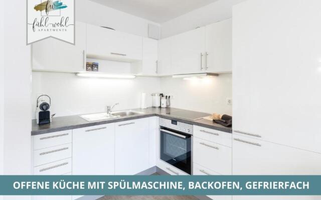 Apartment am Hofgarten - 2 Zi Küche, Duschbad, Balkon und Parkplatz