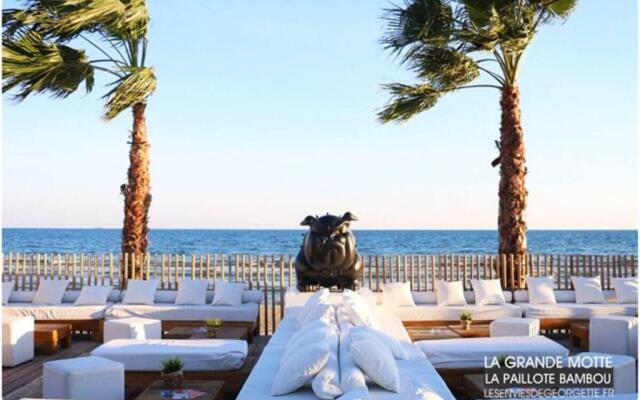 LENA STUDIO1-50M PLAGE-PORT-CENTRE VILLE-WIFI- La Grande Motte