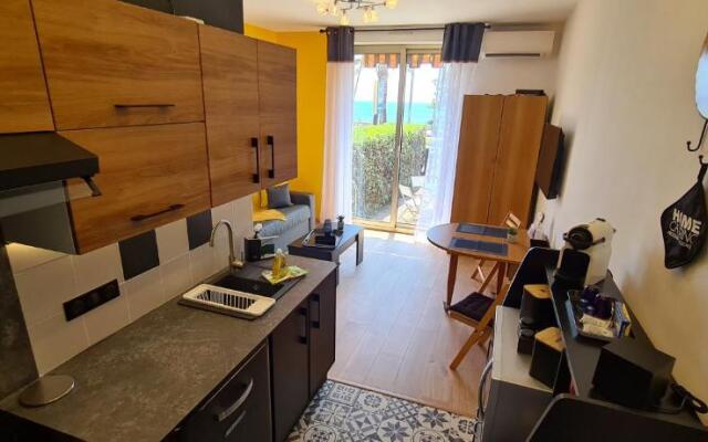 Studio de la plage - Mer, Terrasse et garage