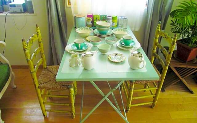 Chambre en ville dans un esprit campagne