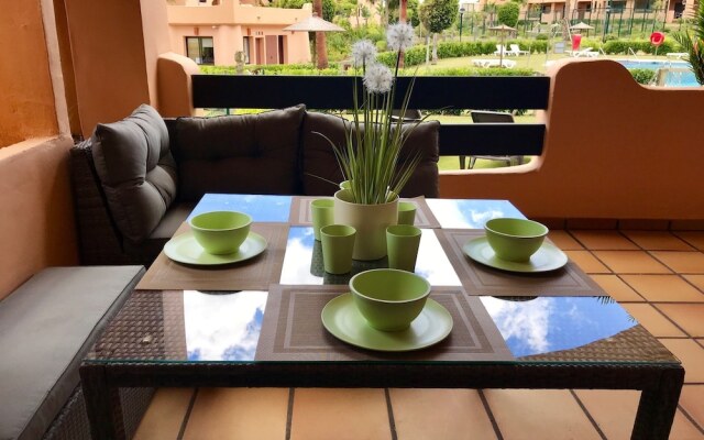 Casares Beach Golf Apartment With Private Garden and Pool Access