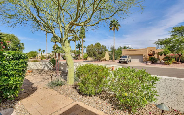 Outdoor Entertainment Space: Home in Scottsdale