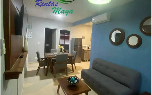 Departamento cómodo en Playa del Carmen