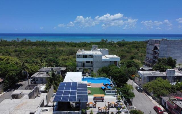 Ocean and city view rooftop, apartment 2BR 103