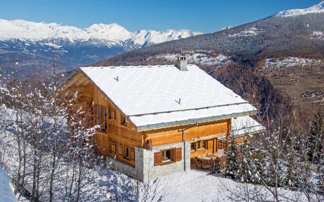 Luxury Panoramic Chalet in Thon-Les Collons with Sauna