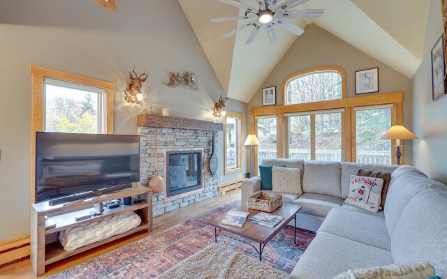 Ski-in/ski-out Townhome in Jay Peak Ski Resort!