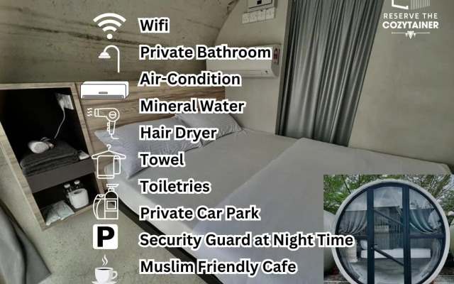 Reserve The Cozytainer