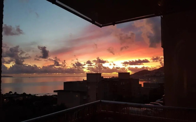 Appartement Ajaccio vue mer panoramique