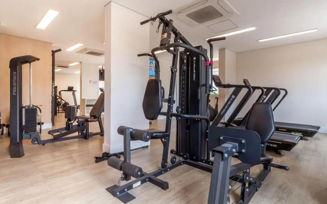 Apê iluminado e com vista alta no Brás