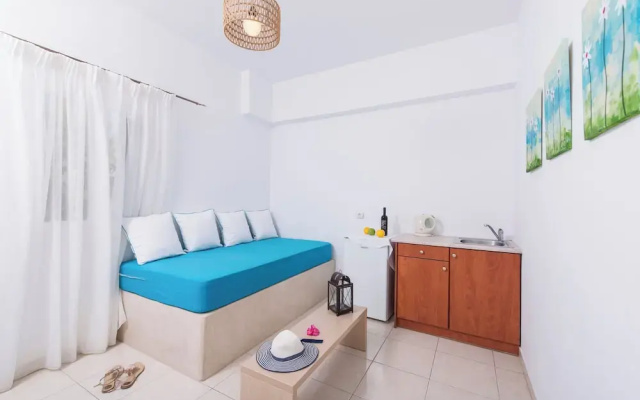 1-bed Apt at Hotel, Near Perivolos Black Beach